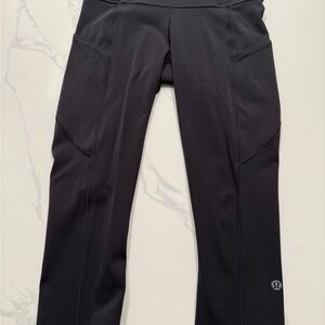 Lululemon Athletica Black 19 inch Capri Leggings